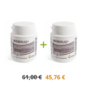 Lot promotionnel : 2 Memolig®