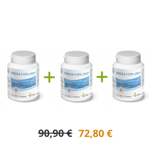 Lot promotionnel : 3 Omega 3 Epa Lpev®